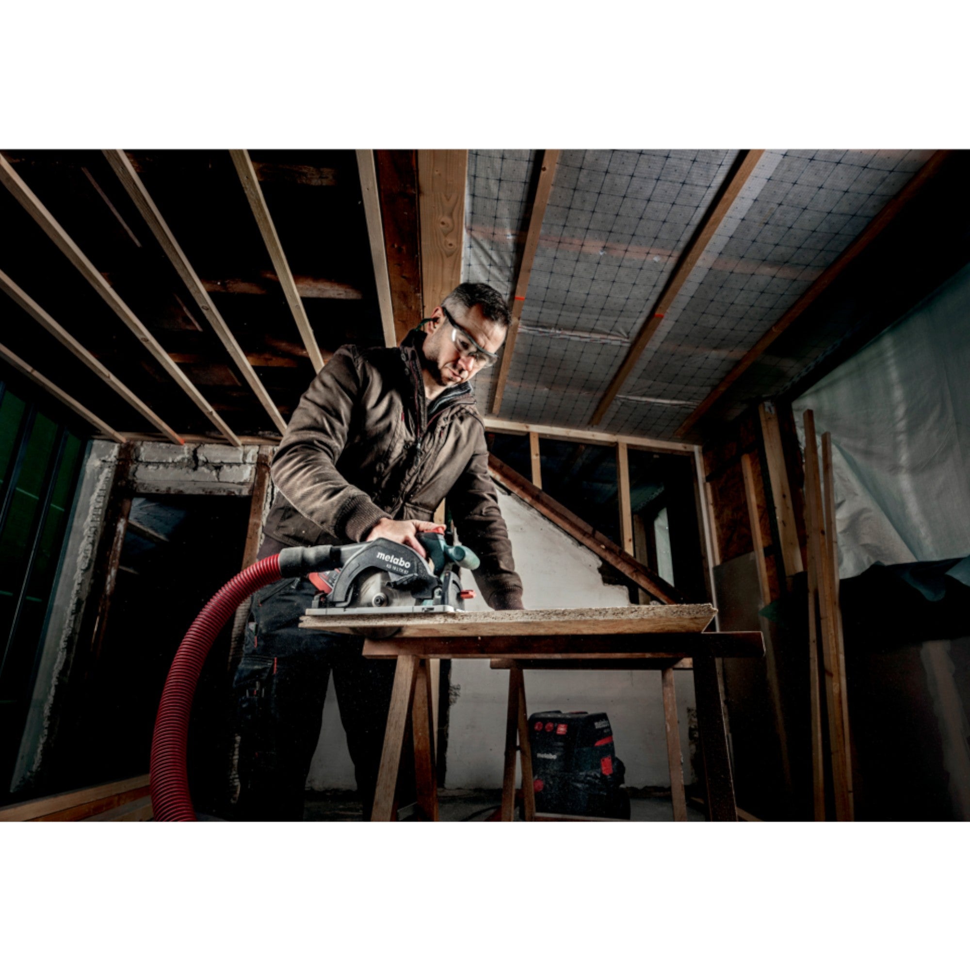 Metabo KS 18 LTX 57 Akku Handkreissaege 18 V 165 mm 2x LiHD Akku 8 0 Ah Ladegeraet 3 - toolbrothers