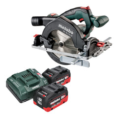 Metabo KS 18 LTX 57 Akku Handkreissaege 18 V 165 mm 2x LiHD Akku 10 0 Ah Ladegeraet 0 - toolbrothers