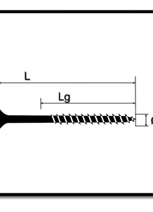 SPAX Universalschraube 6,0 x 60 mm 100 Stk. TORX T-STAR plus T30 WIROX Senkkopf Teilgewinde 4Cut-Spitze 0191010600603 - Toolbrothers