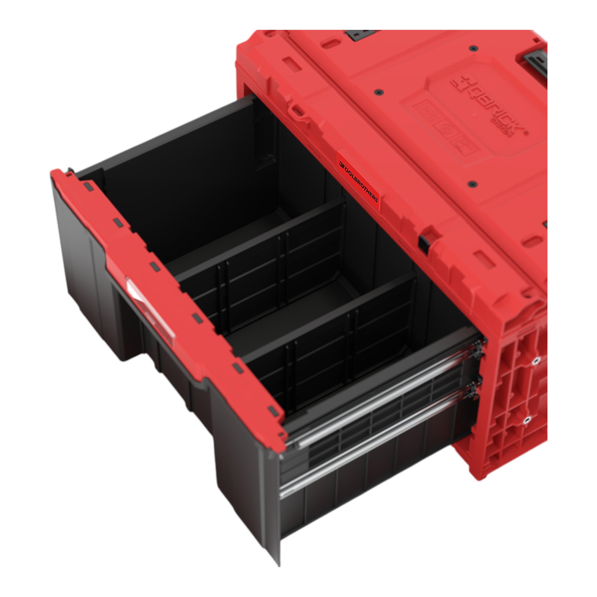 Toolbrothers RHINO XXL Drawer 1 ULTRA Schubladenkoffer mit einer Schublade Trennwaende IP66 2 - toolbrothers