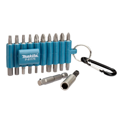 Makita DHP 487 Z Akku Schlagbohrschrauber 18 V 40 Nm Brushless 22 tlg Bit Set ohne Akku ohne Ladegeraet 2 - toolbrothers