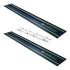 Festool 2x FS 1400 2 BL Fuehrungsschiene 1400 mm Blau 2x 578246 100 Jahre Jubilaeums Edition FSV 2 Verbindungsstueck 577039  0 - toolbrothers