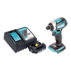Makita DTD 154 RA1 Akku Schlagschrauber 18 V 175 Nm 1 4 Brushless 1x Akku 2 0 Ah Ladegeraet 0 - toolbrothers