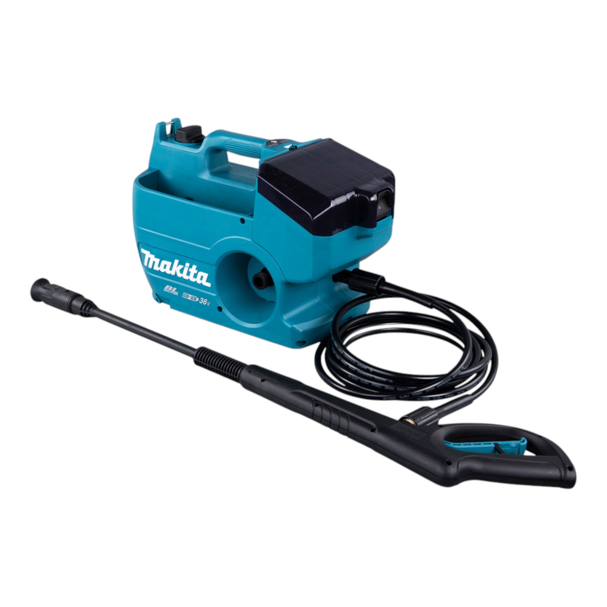 Makita DHW 080 PF2K Akku Hochdruckreiniger 36 V 2x 18 V 80 bar 380 l h Brushless 2x Akku 3 0 Ah Doppelladegeraet 2 - toolbrothers
