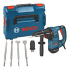 Bosch GBH 3 28 DFR Professional Bohrhammer 800 W 3 1 J SDS Plus 4 tlg Meissel Set L Boxx 0 - toolbrothers