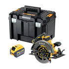 DeWALT DCS 578 NT Akku Kreissaege 54V XR FlexVolt 190 mm Brushless 1x Akku 6 0 Ah TSTAK ohne Ladegeraet 0 - toolbrothers