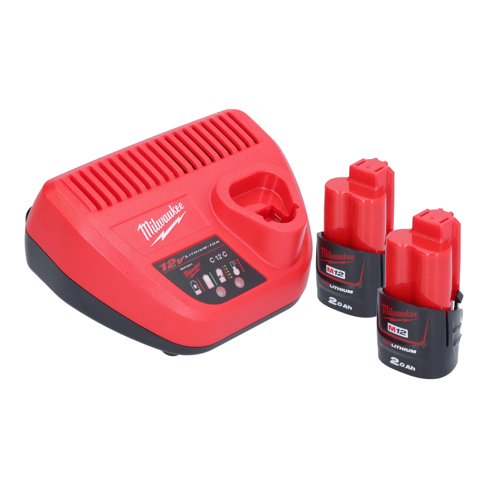 Milwaukee M12 BIW12 202 Akku Schlagschrauber 12 V 138 Nm 1 2 2x Akku 2 0 Ah Ladegeraet 3 - toolbrothers