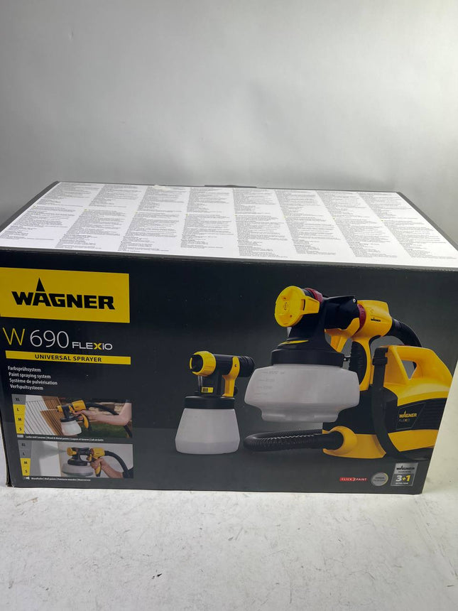 Wagner W 690 FLEXiO Farbspruehsystem 630 Watt 0 8 l 1 8 l 2361543 Beschaedigt 1 - toolbrothers