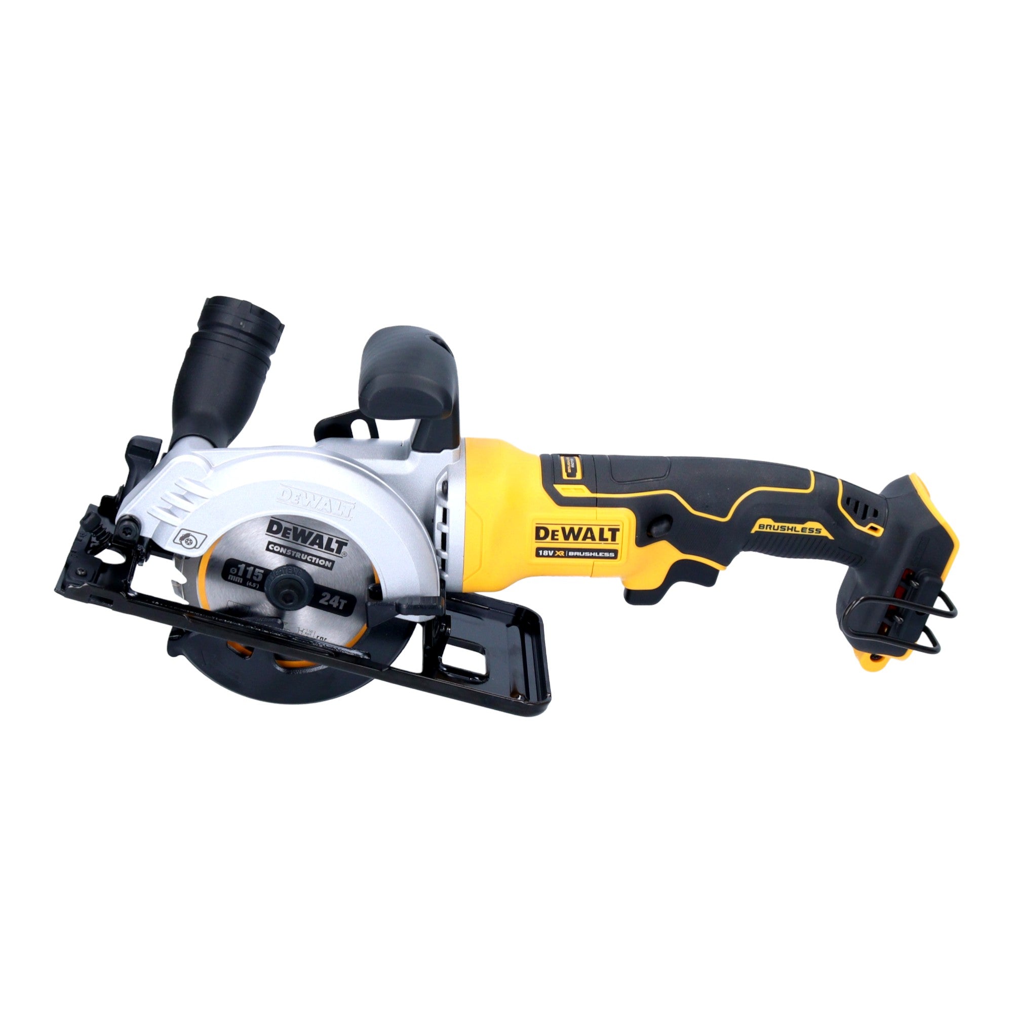 DeWalt DCS 571 D2 Akku Handkreissaege 18 V 115 mm Brushless 2x Akku 2 0 Ah Ladegeraet 1 - toolbrothers