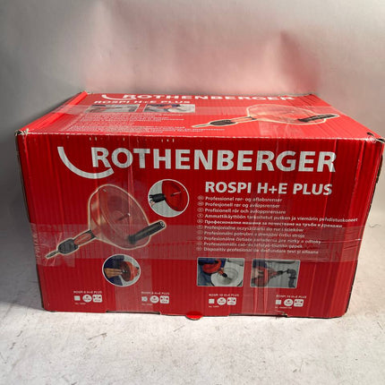 Rothenberger ROSPI 8 H E Plus Hand Rohrreinigungsgeraet Spirallaenge 7 5 m 72095 Gebraucht 1 - toolbrothers