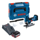 Bosch GST 18V 125 S Professional Akku Stichsaege 18 V 125 mm Brushless 1x Akku 4 0 Ah Ladegeraet L Boxx 0 - toolbrothers