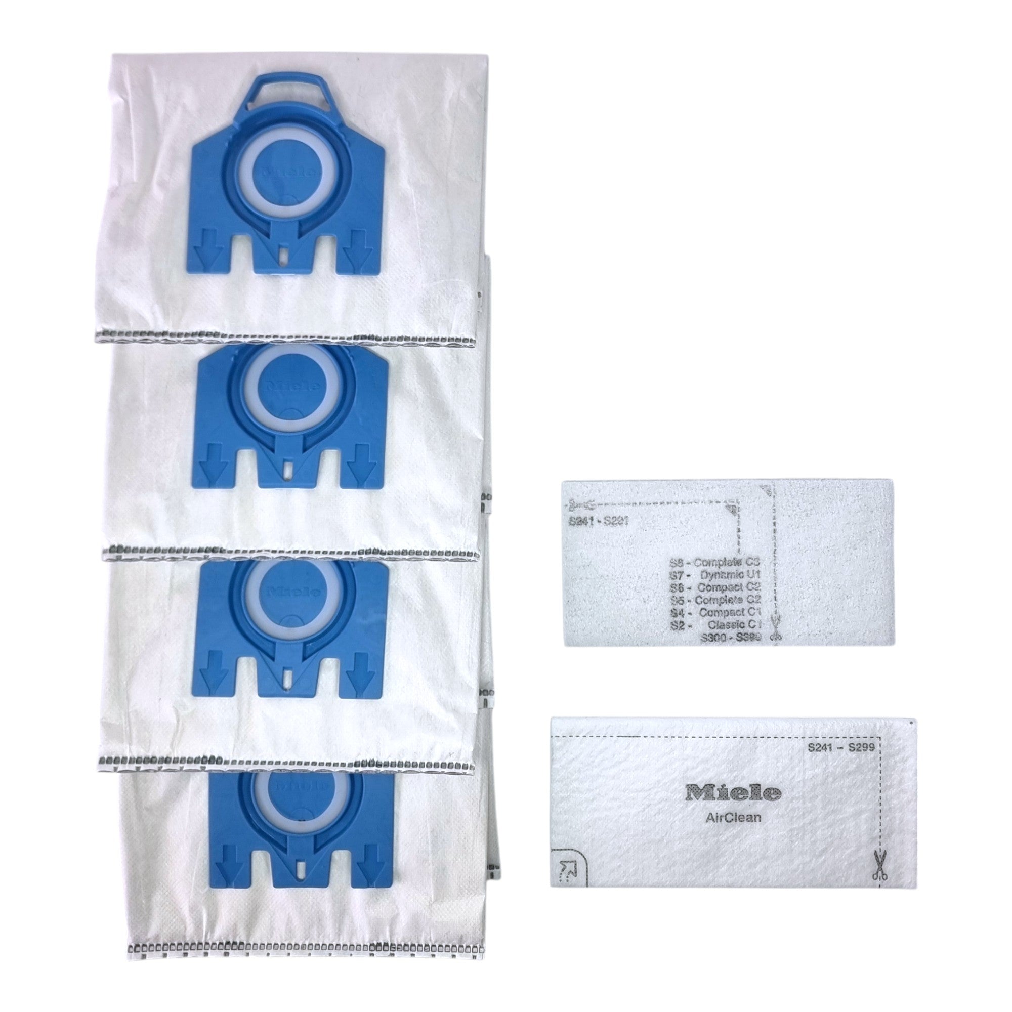 Miele HyClean Pure GN Staubsaugerbeutel 4 Stueck mit Filter 12421130 fuer Complete C2 C3 Classic C1 S8 S5 S2 1 - toolbrothers