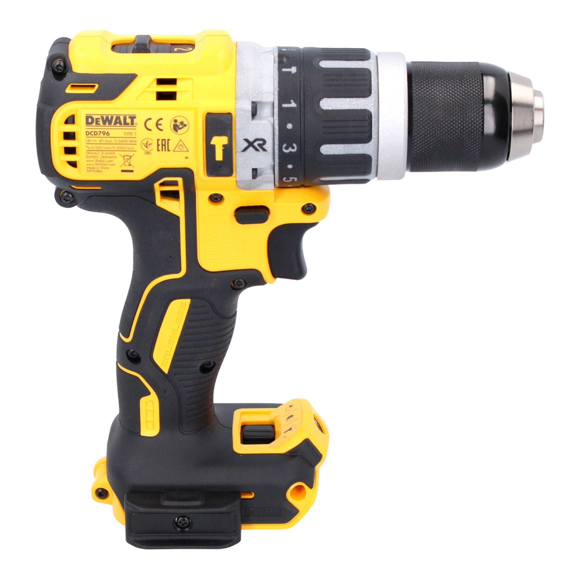 DeWalt DCD 796 P1 Akku Schlagbohrschrauber 18 V 70 Nm Brushless 1x Akku 5 0 Ah Ladegeraet 3 - toolbrothers