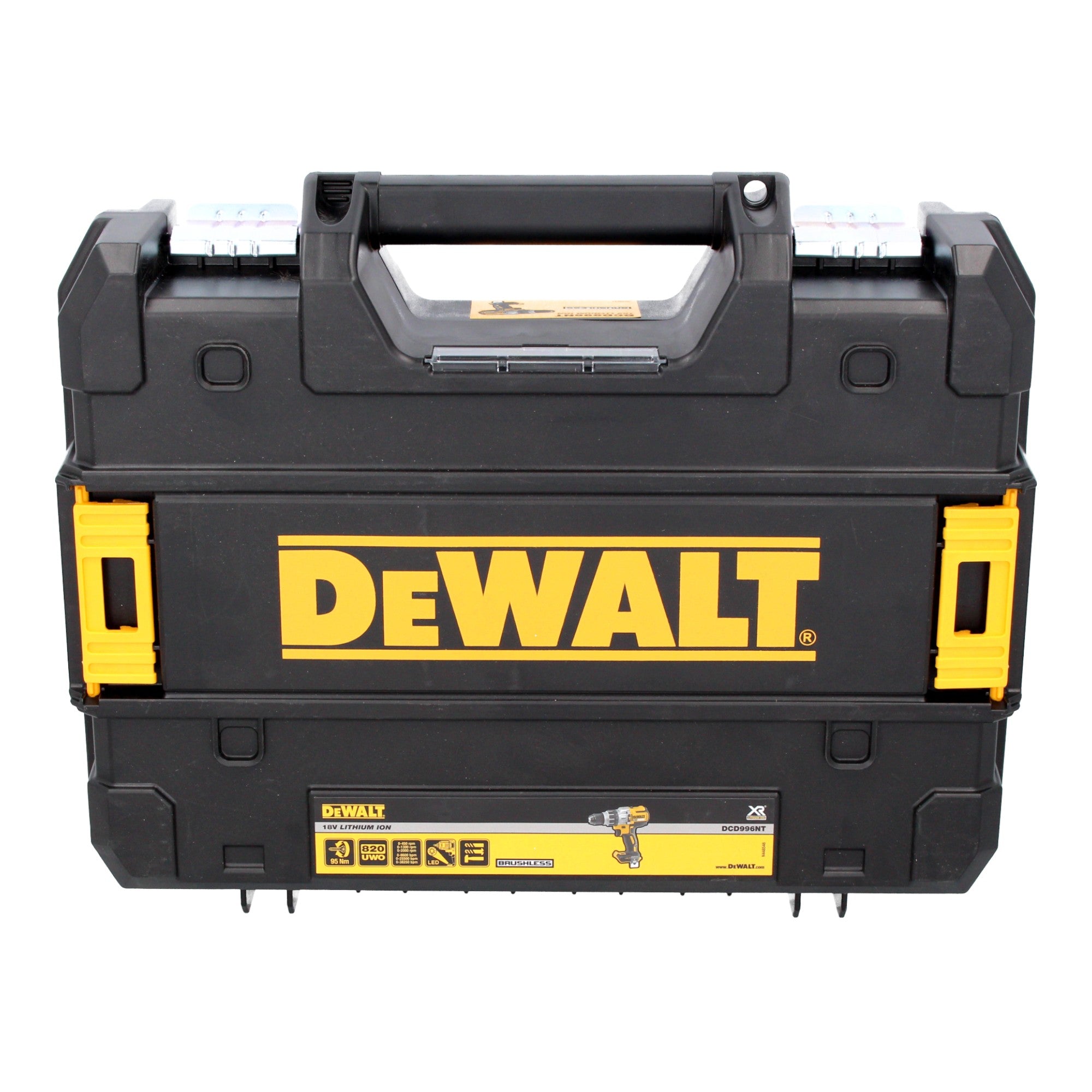 DeWalt DCD 996 P2T Akku Schlagbohrschrauber 18 V 95 Nm Brushless 2x Akku 5 0 Ah Ladegeraet TSTAK 2 - toolbrothers