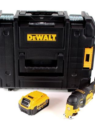 DeWalt DCS 355 NT Akku Oszillierer 18V Brushless Solo + 1x Akku 4,0Ah + TSTAK - ohne Ladegerät - Toolbrothers