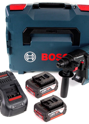 Bosch GBH 18 V-20 Akku Kombihammer 18V 1,7J SDS plus + 2x Akku 5,0Ah + Schnellladegerät + L-BOXX - Toolbrothers