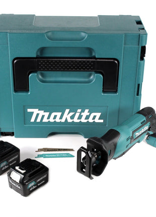 Makita JR 103 DMJ Säbelsäge 10,8V Reciprosäge im Makpac + 2x 4,0 Ah Akku - ohne Ladegerät - Toolbrothers