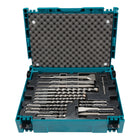 Makita B 53877 Bohrer und Meissel Set SDS Plus 17 tlg Makpac 0 - toolbrothers