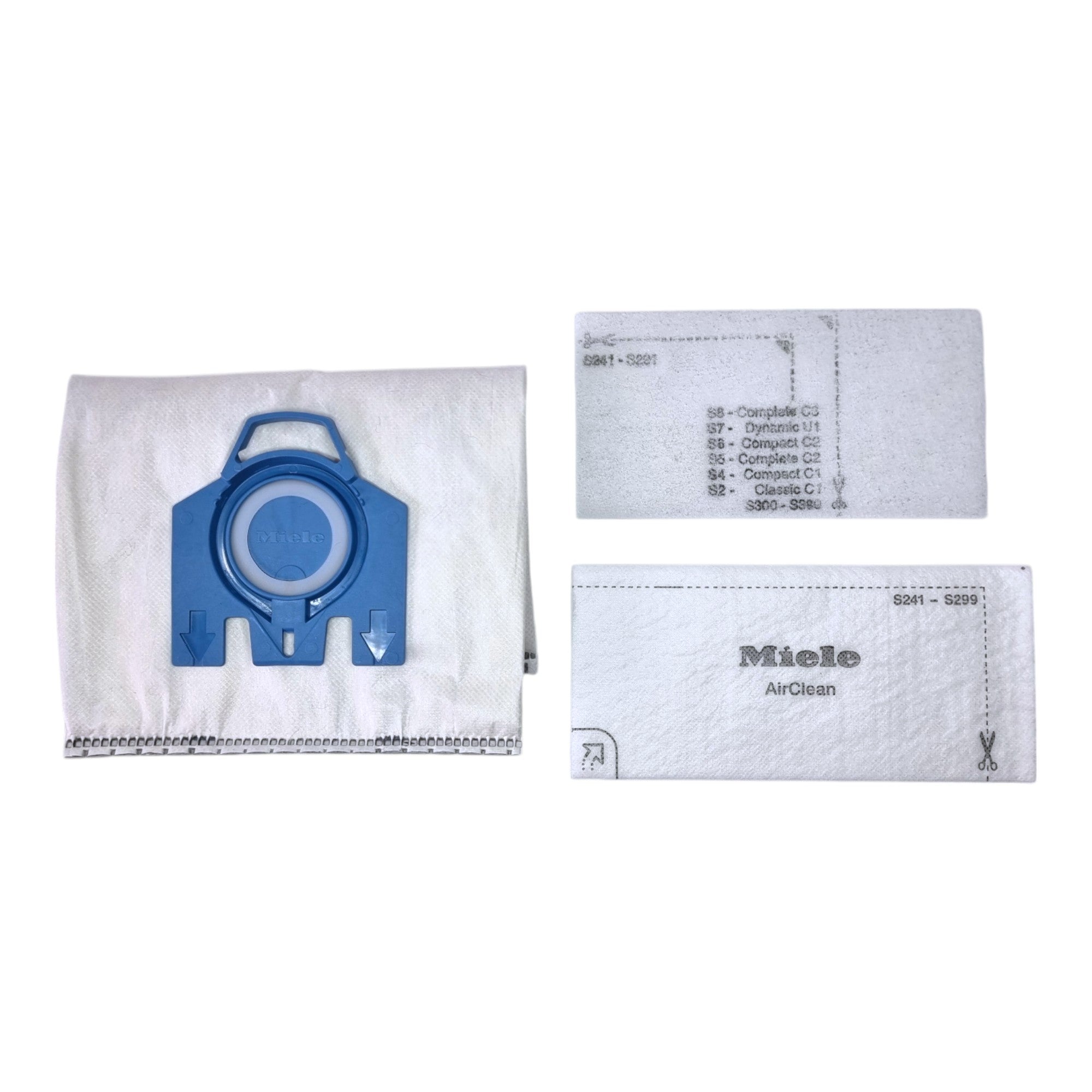 Miele 4x HyClean Pure GN Staubsaugerbeutel 16 Stueck mit Filter 4x 12421130 fuer Complete C2 C3 Classic C1 S8 S5 S2 3 - toolbrothers