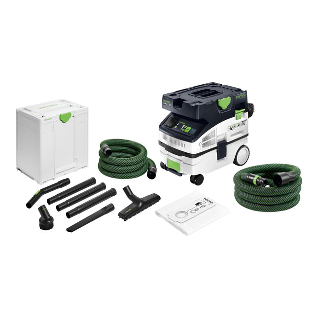 Festool CTL MINI I CLEANTEC Absaugmobil 1200 Watt 10 l Staubklasse L 578311 8 tlg Handwerker Reinigungsset 577258  0 - toolbrothers