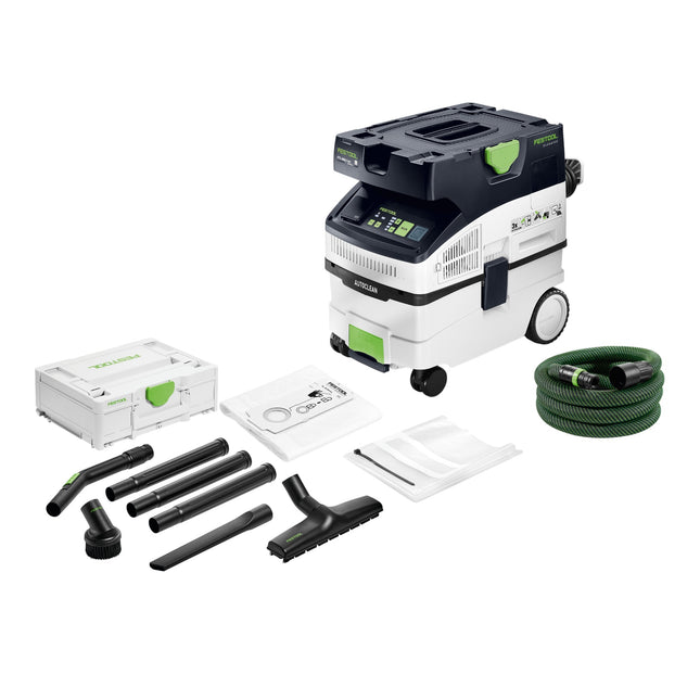 Festool CTL MIDI I AC Absaugmobil 1200 W 15 l AUTOCLEAN Staubklasse L 578545 7 tlg Standard Reinigungsset 577257  0 - toolbrothers