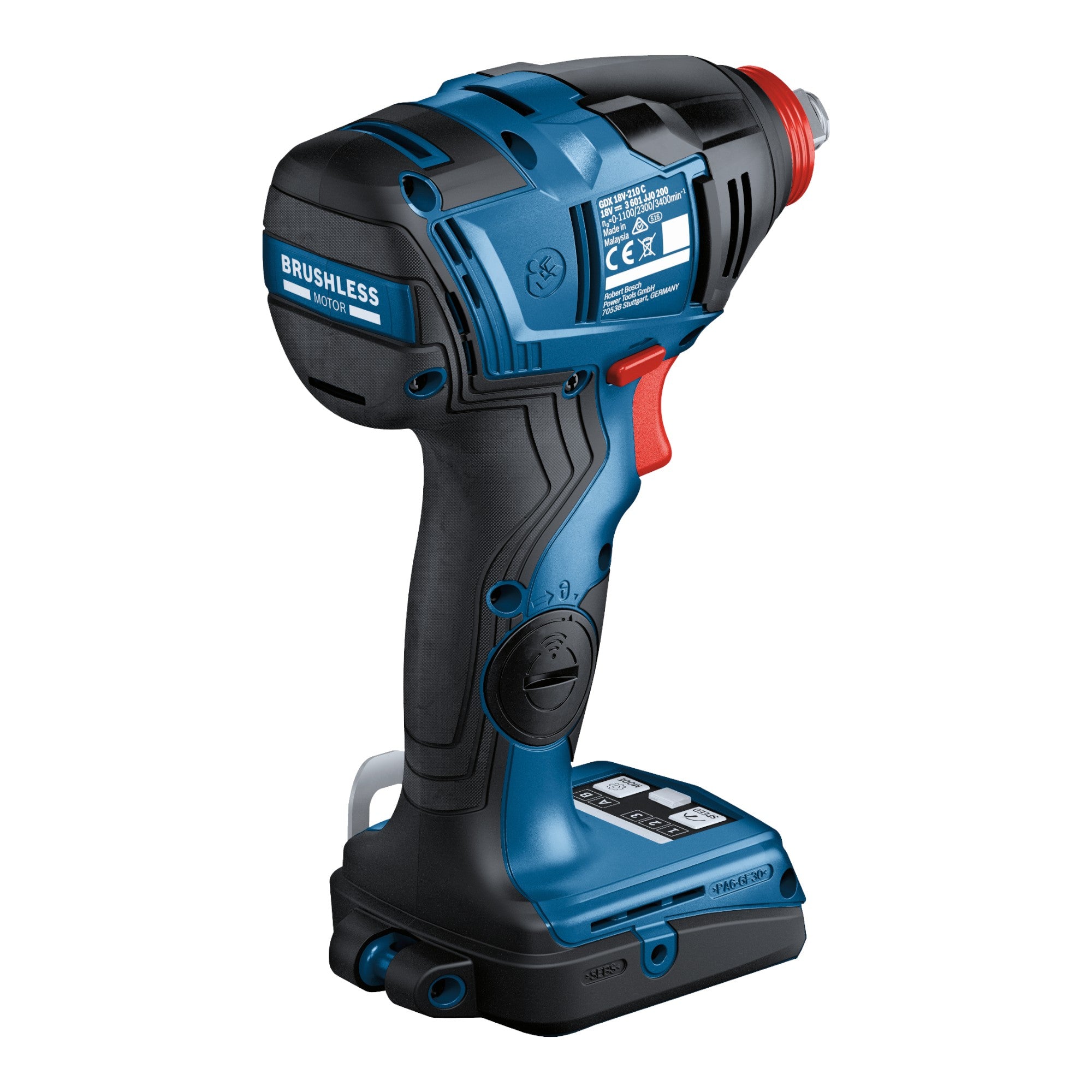 Bosch GDX 18V 210 C Professional Akku Drehschlagschrauber 18 V 210 Nm Brushless 1x Akku 2 0 Ah GCY 42 Bluetooth Modul ohne Ladegeraet 1 - toolbrothers