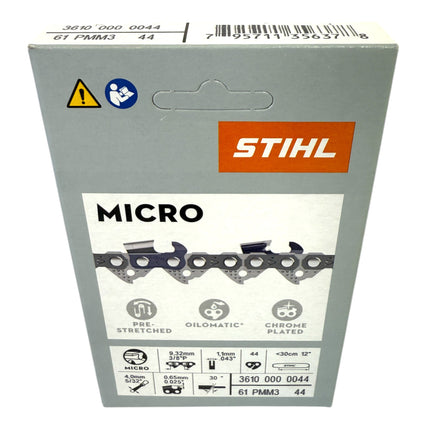Stihl 3x 3 8 Picco Micro Mini 3 PMM3 Saegekette 30 cm 3 8 P 1 3 mm 44 TG 3 Stueck 3x 36100000044  1 - toolbrothers