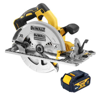 DeWalt DCS 572 N Akku Handkreissaege 18 V 184 mm Brushless 1x Akku 4 0 Ah ohne Ladegeraet 0 - toolbrothers