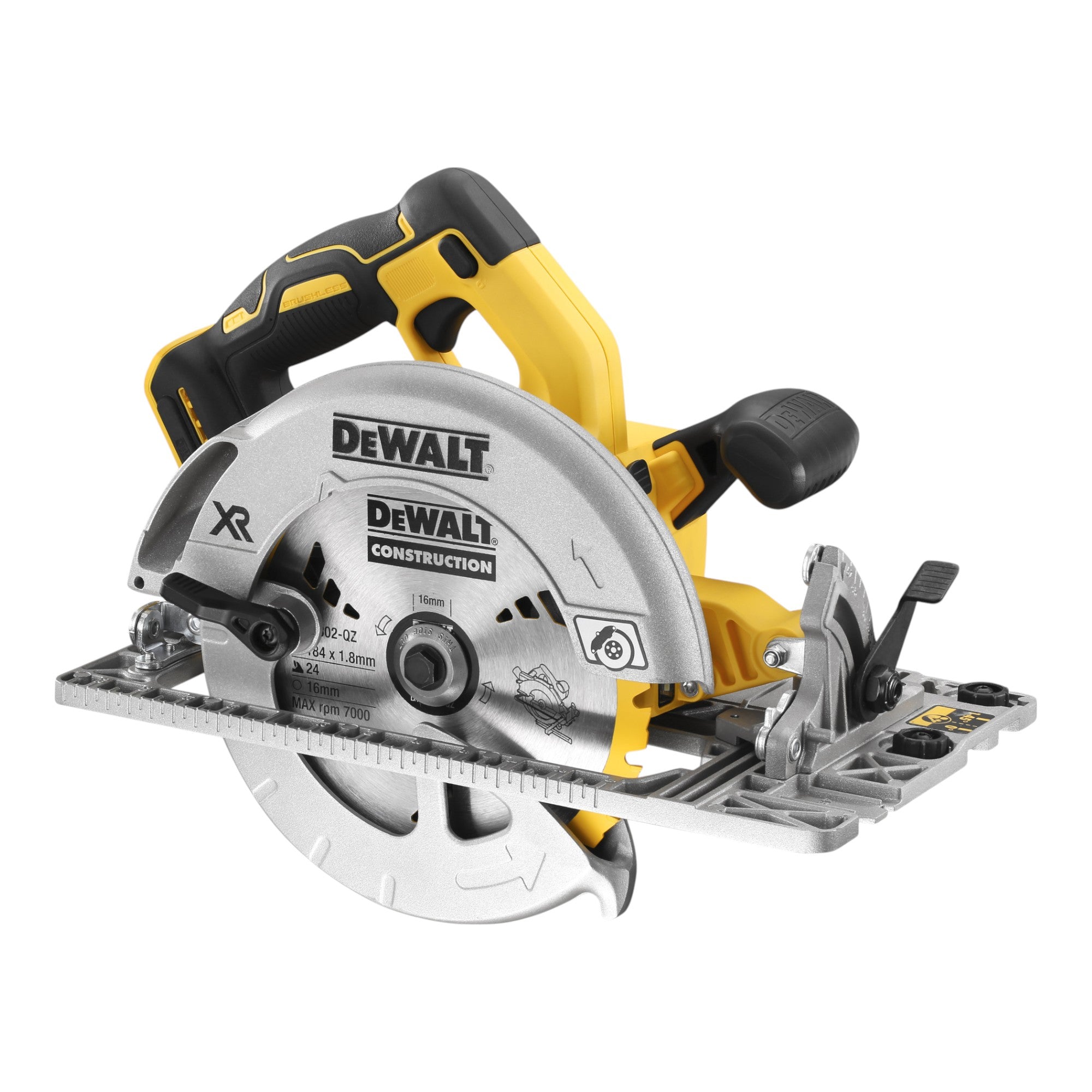 DeWalt DCS 572 H1 Akku Handkreissaege 18 V 184 mm Brushless 1x Powerstack Akku 5 0 Ah Ladegeraet 1 - toolbrothers