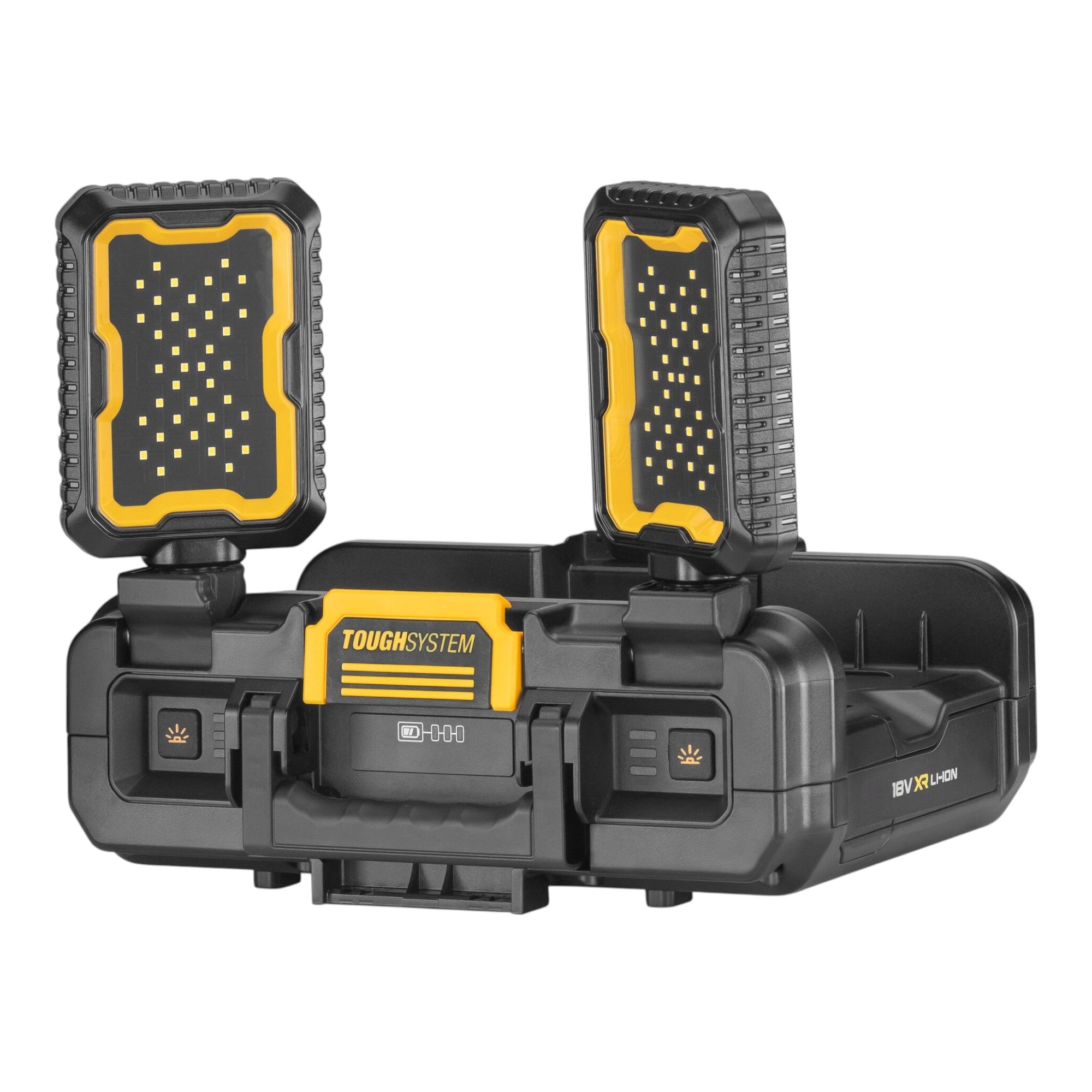 DeWalt DWST08061 1 Werkzeugbox mit integrierten Leuchten 395 x 352 x 255 mm ToughSystem 2 0 2x Powerstack Akku 1 7 Ah Ladegeraet 2 - toolbrothers