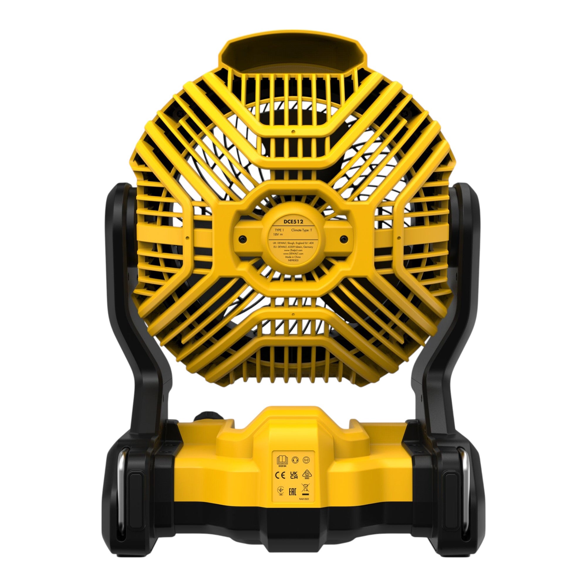 DeWalt DCE 512 M1 Akku Ventilator 18 V 1x Akku 4 0 Ah Ladegeraet 4 - toolbrothers