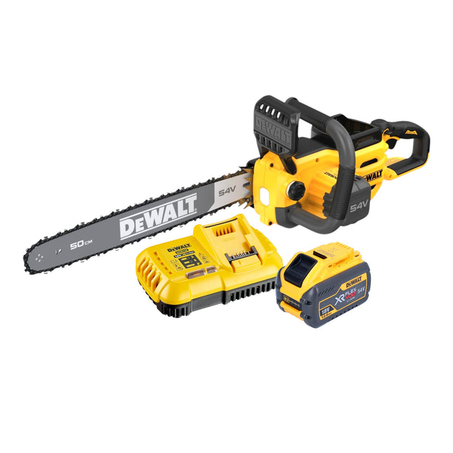DeWalt DCMCS 575 Y1 Akku Kettensaege 54 V FlexVolt 50 cm Brushless 1x Akku 12 0 Ah Ladegeraet 0 - toolbrothers
