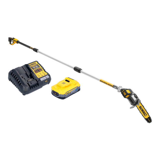 DeWalt DCMPS 567 H1 Akku Hochentaster 18 V Brushless 1x Powerstack Akku 5 0 Ah Ladegeraet 0 - toolbrothers
