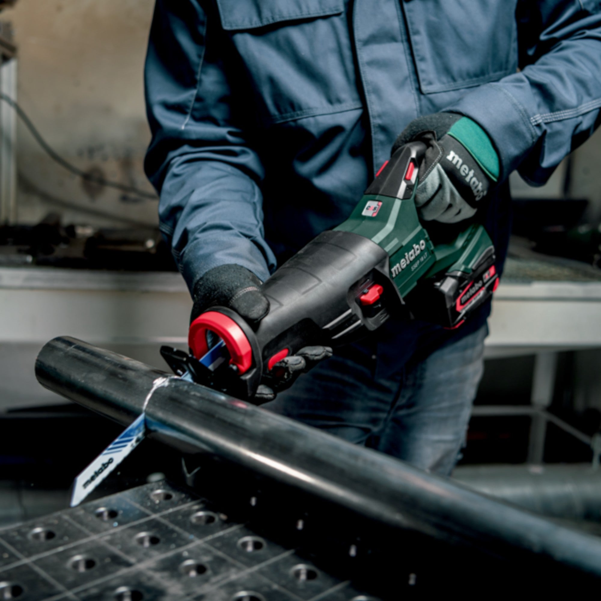 Metabo SSEP 18 LT Akku Saebelsaege 18 V 32 mm 1x Akku 4 0 Ah ohne Ladegeraet 3 - toolbrothers