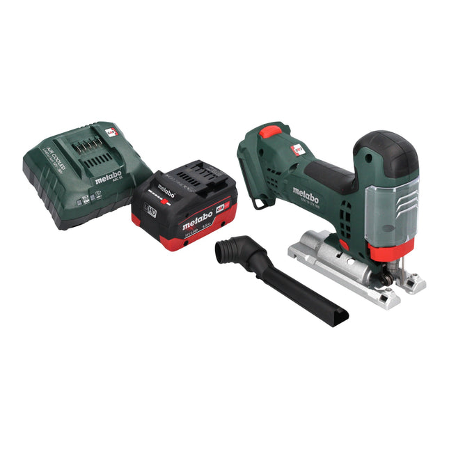 Metabo STA 18 LTX 100 Akku Stichsaege 18 V 100 mm Brushless 1x LiHD Akku 5 5 Ah Ladegeraet 0 - toolbrothers