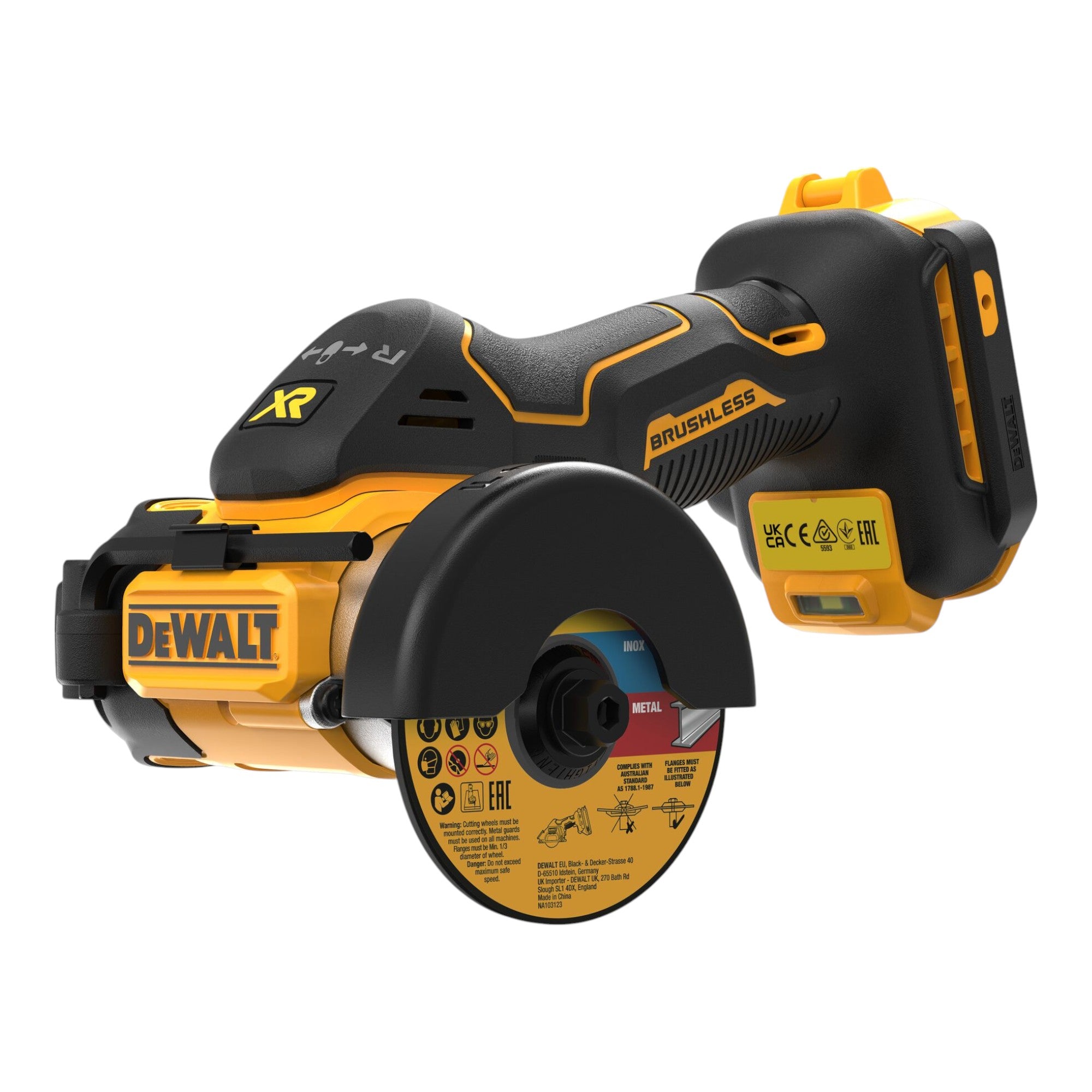 DeWalt DCS 438 E2 Akku Multimaterialschneider 18 V 76 mm Brushless 2x Powerstack Akku 1 7 Ah Ladegeraet 4 - toolbrothers