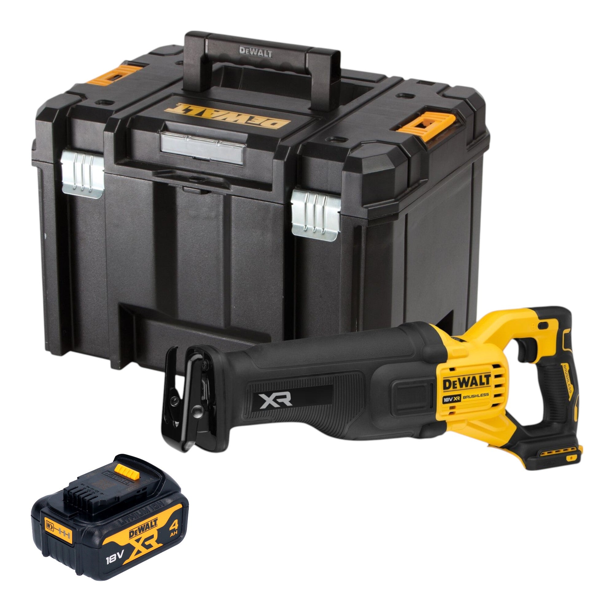 DeWalt DCS 386 NT Akku Saebelsaege 18 V Brushless 1x Akku 4 0 Ah TSTAK ohne Ladegeraet 0 - toolbrothers
