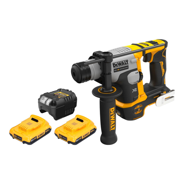 DeWalt DCH 172 D2 Akku Bohrhammer 18 V 1 4 J SDS plus Brushless 2x Akku 2 0 Ah Ladegeraet 0 - toolbrothers