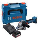 Bosch GWS 18V 8 Professional Akku Winkelschleifer 18 V 125 mm Brushless 1x Akku 5 0 Ah Ladegeraet L Boxx 0 - toolbrothers