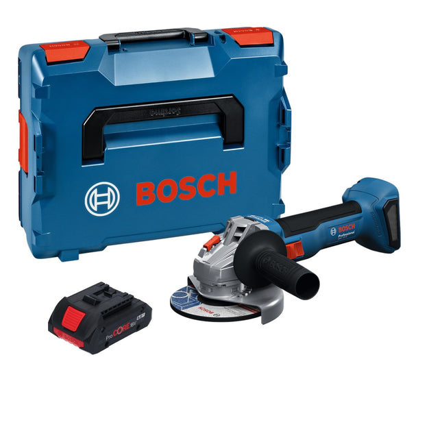 Bosch GWS 18V 8 Professional Akku Winkelschleifer 18 V 125 mm Brushless 1x ProCORE Akku 4 0 Ah L Boxx ohne Ladegeraet 0 - toolbrothers
