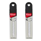 Makita 2x Abbrechklingen 20 Stk Ersatzklingen fuer Abbrechklingenmesser 2x D 74734  0 - toolbrothers