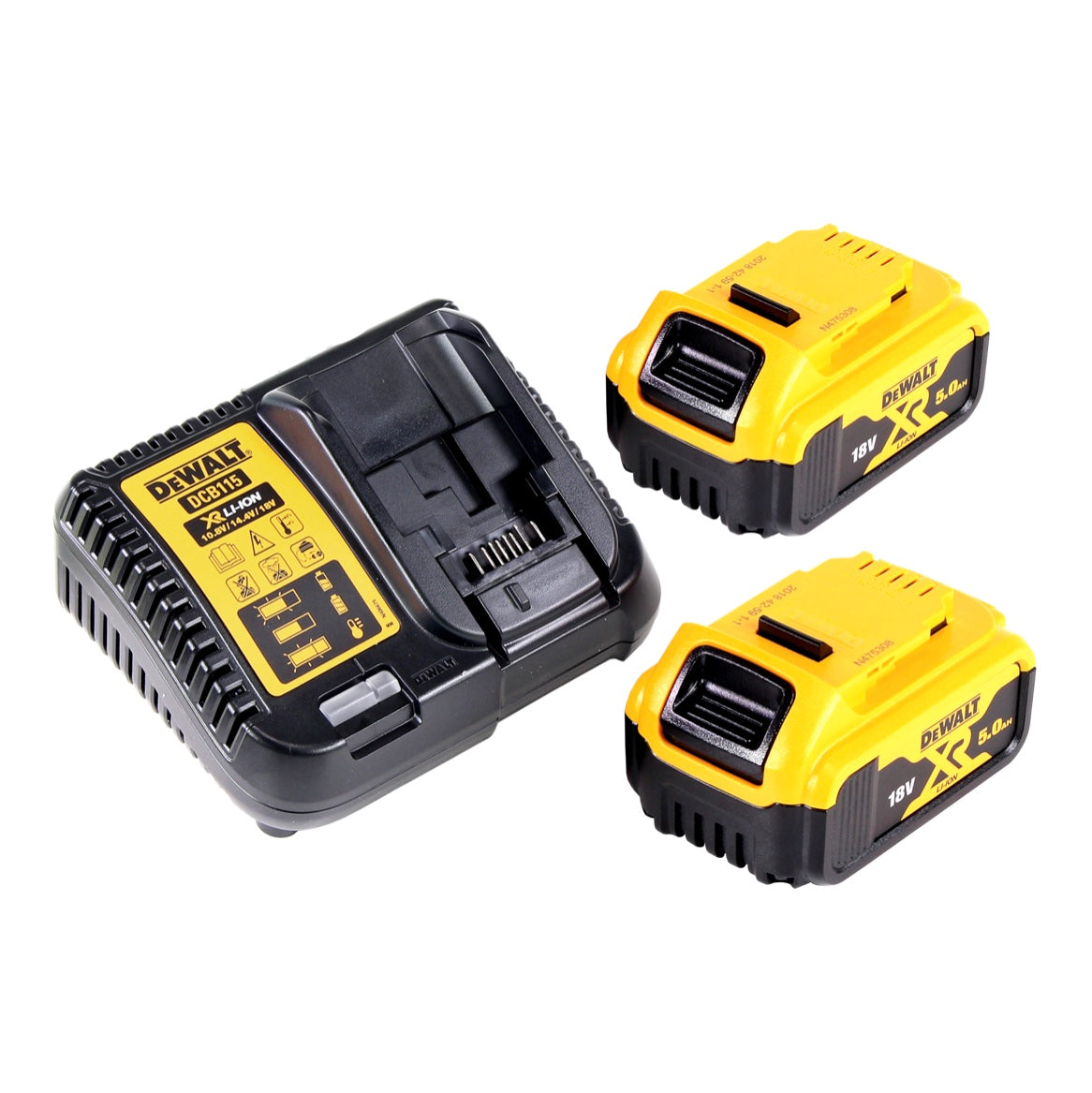 DeWalt DCF 887 P2T Akku Schlagschrauber 18 V 205 Nm 1 4 Brushless 2x Akku 5 0 Ah Ladegeraet TSTAK 3 - toolbrothers