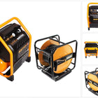 Bostitch RC10SQ-E Baustellen Kompressor 9,4 Liter / 1,5 PS / 13,78 Bar / 230 V extrem leise + CPACK30 Druckluftschlauch 30 m mit Aufwickler Haspel - Toolbrothers