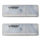 Grindcorp 2x Trapezklinge Stahl 60 mm Carbonstahl 20 Stueck 2x 1008813  0 - toolbrothers