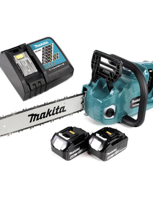 Makita DUC 405 RM2 Akku Kettensäge 36V ( 2x18V ) Brushless 40 cm + 2x 4,0 Ah Akku + Ladegerät - Toolbrothers