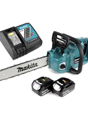 Makita DUC 405 RT2 Akku Kettensäge 36V ( 2x18V ) Brushless 40 cm + 2x 5,0 Ah Akku + Ladegerät - Toolbrothers