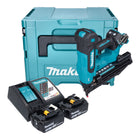 Makita DBN 610 RTJ Akku Stauchkopfnagler 18 V 32 64 mm Brushless 2x Akku 5 0 Ah Ladegeraet Makpac 0 - toolbrothers
