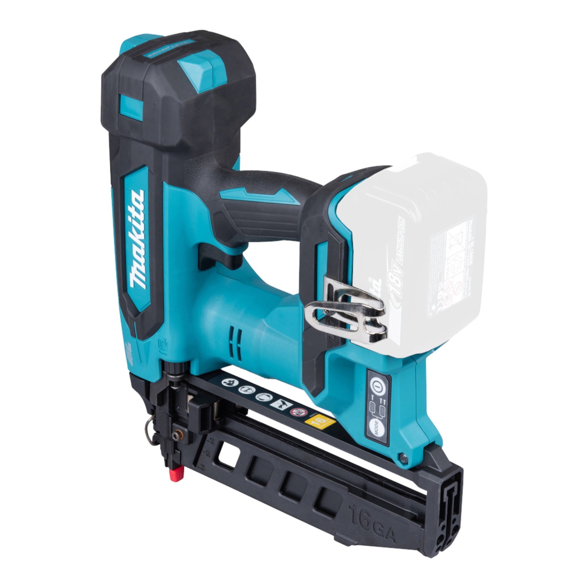Makita DBN 601 F1J Akku Nagler 18 V 19 64 mm Brushless 1x Akku 3 0 Ah Makpac ohne Ladegeraet 4 - toolbrothers