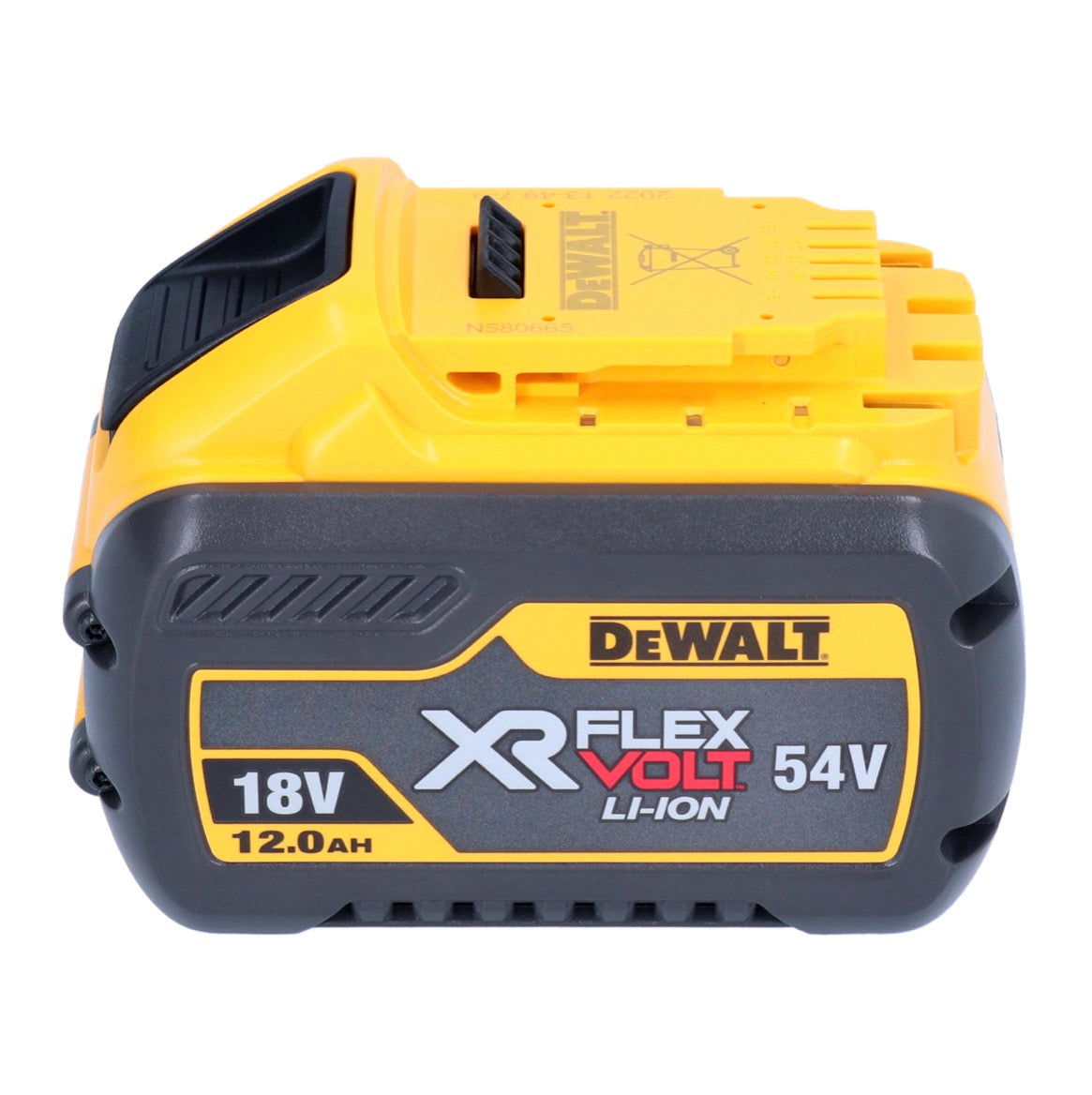 DeWalt DCB 548 Y2 2x Akku 18 V 54 V max 12 Ah 12000 mAh Li Ion XR FLEXVOLT mit Ladestandanzeige 1 - toolbrothers
