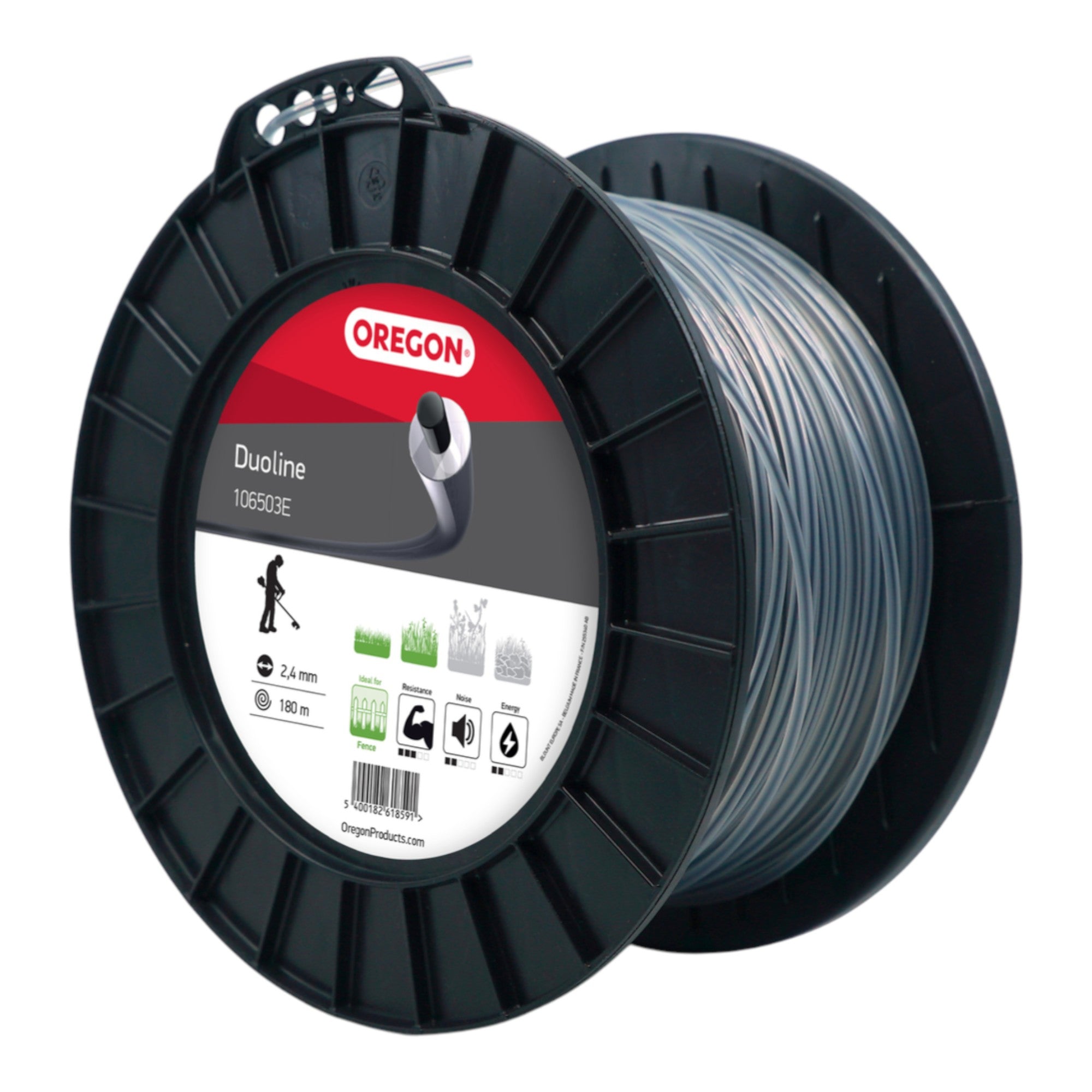 Oregon Duoline Maehfaden 2 4 mm x 180 m 106503E  0 - toolbrothers